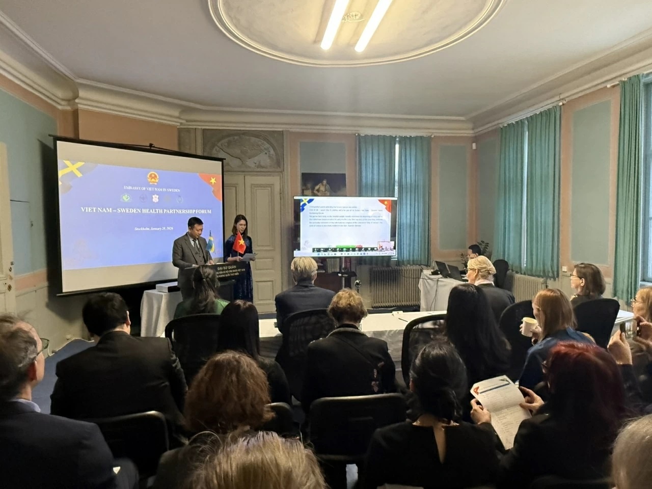 Diễn đàn Đối tác Y tế Việt Nam – Thụy Điển tại Stockholm Diễn đàn Đối tác Y tế Việt Nam – Thụy Điển tại Stockholm