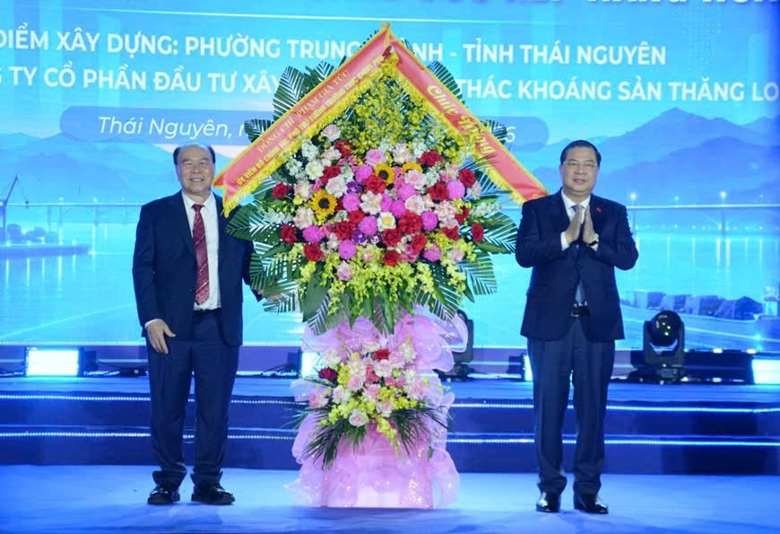 Thái Nguyên khởi công Dự án đầu tư xây dựng khu bến cảng Yên Bình, mở rộng dư địa phát triển logistics
