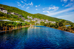 ca si leona lewis cung ban trai don nam moi tai intercontinental danang sun peninsula resort