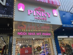nghi van he thong pinky house ban my pham khong ro nguon goc