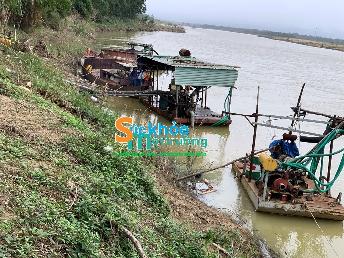 Công ty Hoàng Ân (Quảng Nam): Khai thác cát trái phép, ảnh hưởng môi trường sinh thái