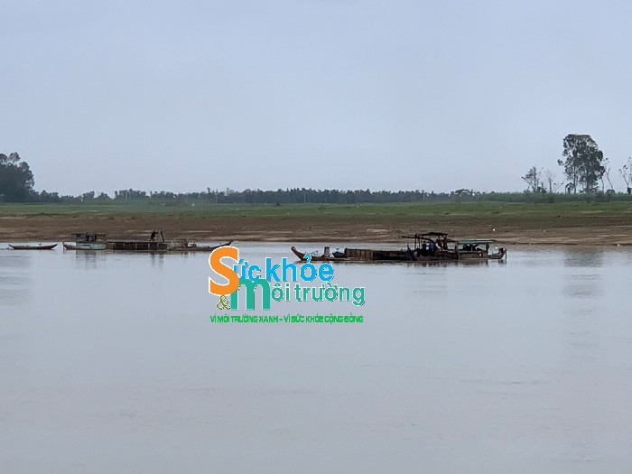 Công ty Hoàng Ân (Quảng Nam): Khai thác cát trái phép, ảnh hưởng môi trường sinh thái