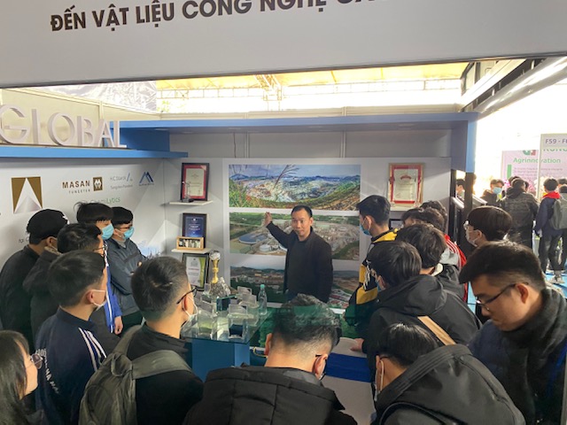 Dấu ấn của Masan High-Tech Materials tại Triển lãm quốc tế Đổi mới sáng tạo Việt Nam 2021