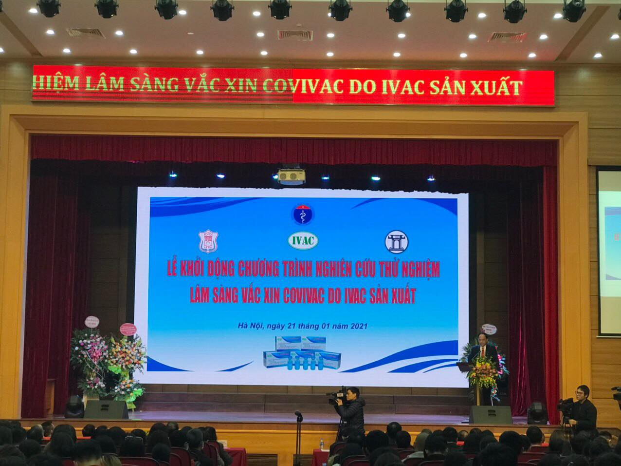 Vaccine COVIVAC phòng COVID-19 khởi động thử nghiệm trên người