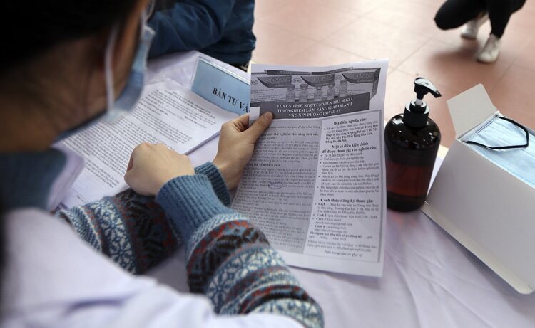 Vaccine COVIVAC phòng COVID-19 khởi động thử nghiệm trên người