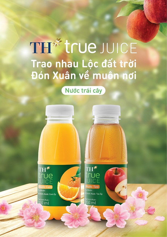 Tết khỏe mạnh, trọn niềm vui với bộ sản phẩm “Lộc đất trời” từ TH