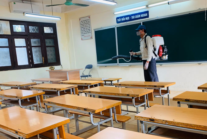 Từ 1/2: Học sinh Hà Nội nghỉ học để phòng chống dịch Covid-19