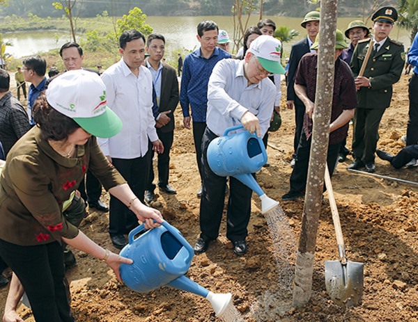 Tổng Bí thư, Chủ tịch nước Nguyễn Phú Trọng phát động Tết trồng cây tại Yên Bái