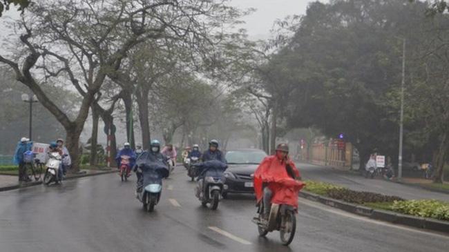 Dự b&aacute;o thời tiết ng&agrave;y 22/2: Kh&ocirc;ng kh&iacute; lạnh g&acirc;y mưa d&ocirc;ng ở Bắc Bộ
