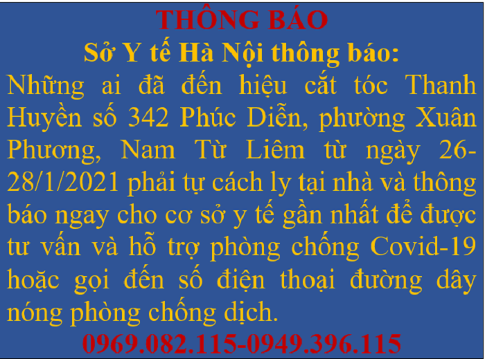Hà Nội có thêm 2 ca mắc Covid-19 trong cộng đồng