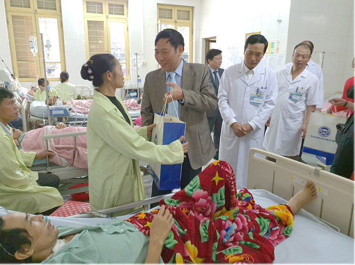 Bệnh viện Đa khoa tỉnh Hà Nam: Nâng cao công tác chăm sóc sức khỏe cho nhân dân