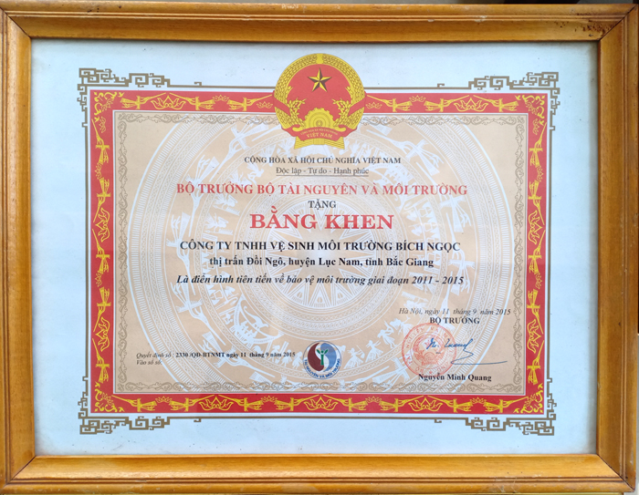 Công ty TNHH vệ sinh môi trường Bích Ngọc: Nỗ lực vì môi trường xanh - sạch - đẹp