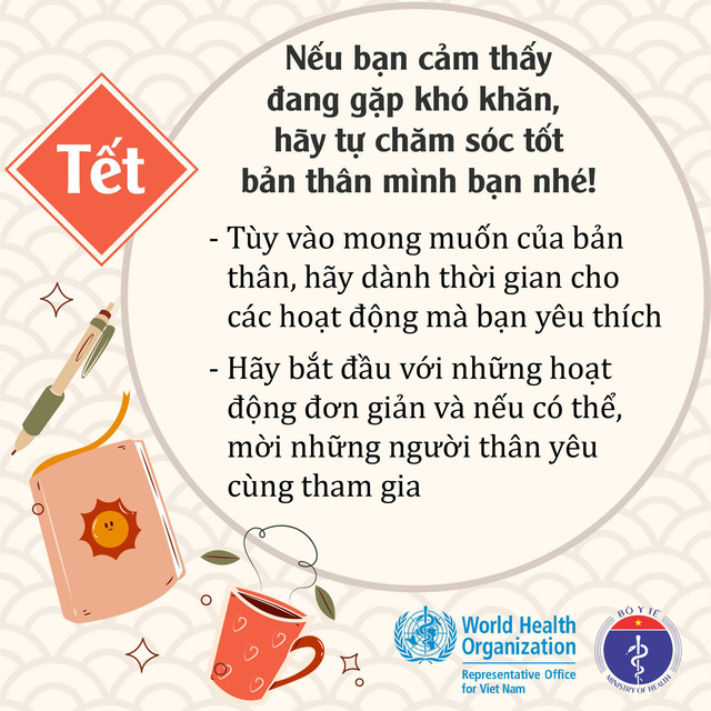 Bộ Y tế v&agrave; WHO khuyến c&aacute;o người d&acirc;n đ&oacute;n Tết An to&agrave;n