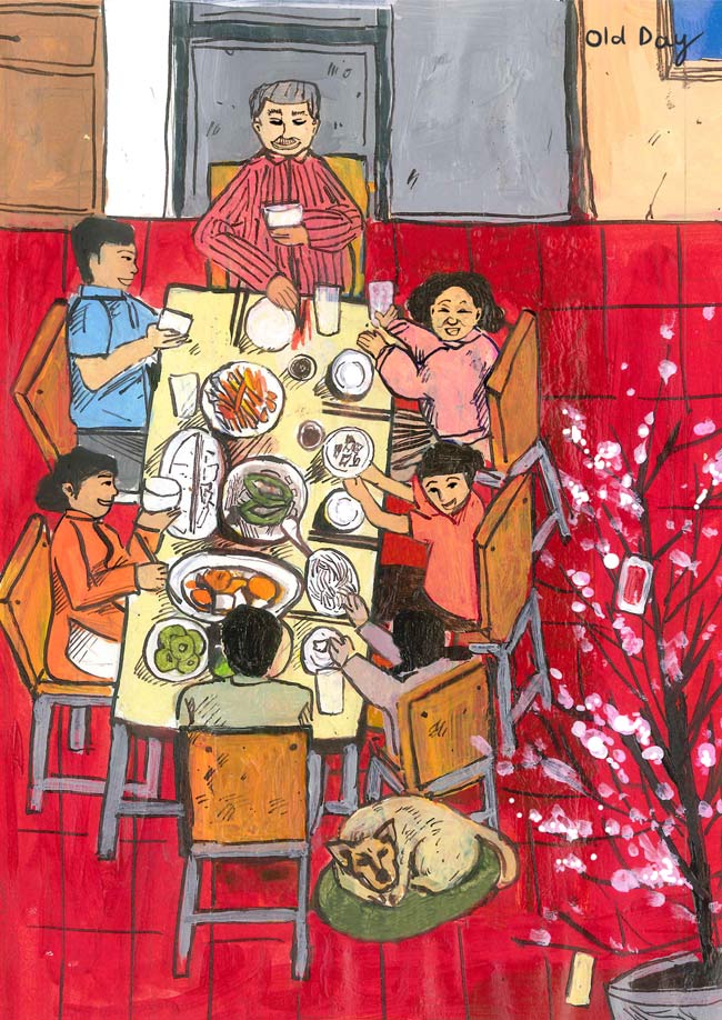 Cỗ Tết ba miền
