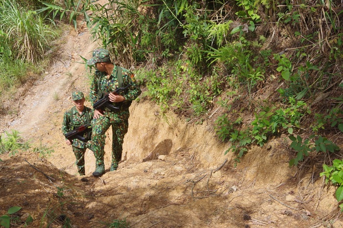 Tình trong ngực và đất nước trên vai