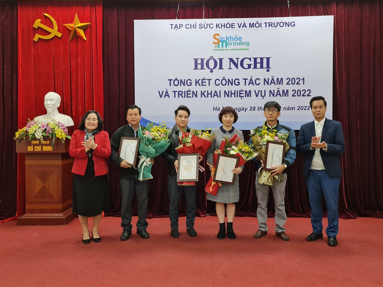 Hội nghị Tổng kết công tác Tạp chí Sức khỏe và Môi trường, triển khai nhiệm vụ năm 2022