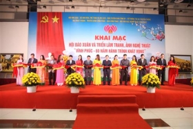 khai mac hoi bao xuan vinh phuc ngay hoi cua nhung nguoi lam bao