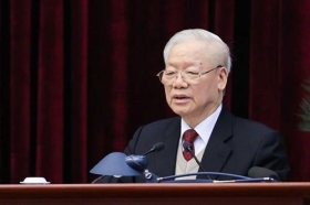 hoi nghi bo chinh tri gap mat cac nguyen lanh dao cap cao cua dang va nha nuoc
