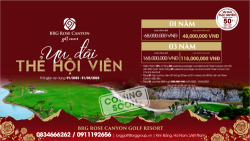 uu dai hap dan chua tung co nhan dip khai truong san rose canyon golf resort
