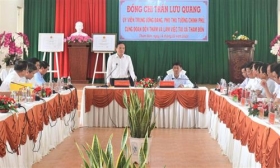 pho thu tuong tran luu quang lam viec voi huyen my xuyen tinh soc trang