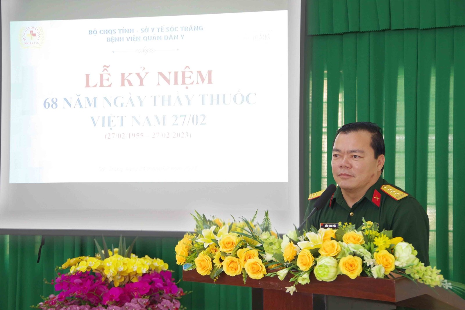Bệnh viện Quân Dân y Sóc Trăng Họp mặt kỷ niệm 68 năm ngày Thầy thuốc Việt Nam