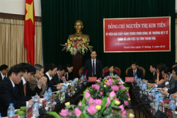 doan cong tac cua bo truong bo y te lam viec tai tinh thanh hoa