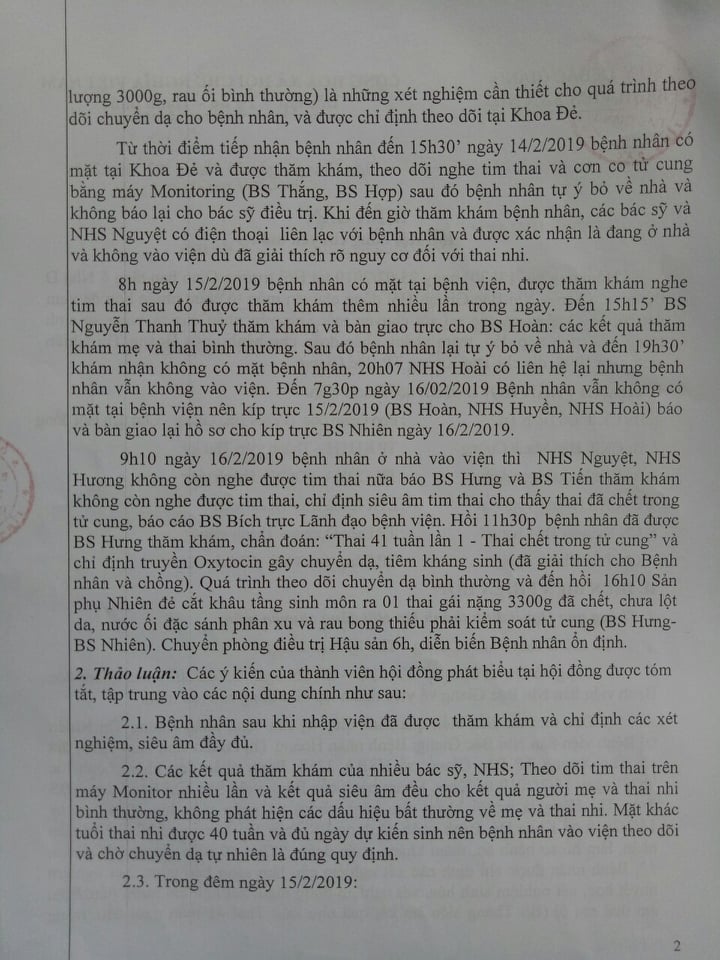 Bài 2: Vụ thai nhi tử vong trong bụng mẹ tại Bắc Giang: Thanh tra Sở Y tế Bắc Giang vào cuộc