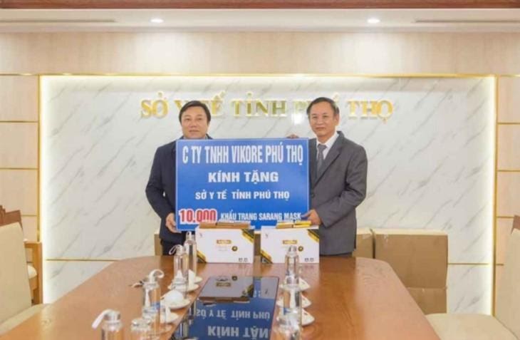 VIKORE Ph&uacute; Thọ đồng h&agrave;nh chiến dịch chống COVID-19