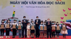 thanh pho vinh yen khai mac ngay hoi van hoa doc sach nam 2021