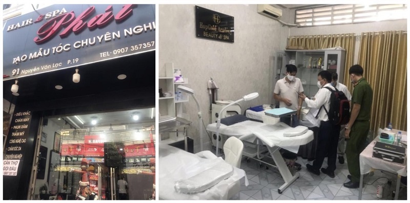 TP. Hồ Chí Minh: Phát hiện cơ sở phẫu thuật thẩm mỹ không phép núp bóng “dịch vụ cắt tóc, uốn tóc, gội đầu”