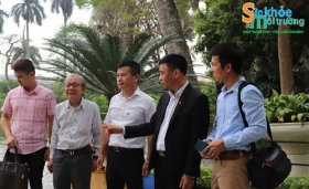 Đón nhận cây từ Khu Di tích Chủ tịch Hồ Chí Minh về trồng tại KCN Nam Cầu Kiền