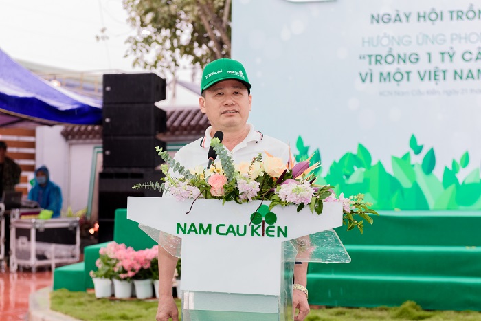 Ngày hội trồng cây tại Nam Cầu Kiền: Lan tỏa thông điệp bảo vệ môi trường, vì màu xanh đất nước