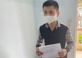 thanh hoa bat giu doi tuong lua ban kit test nhanh covid 19 tren mxh