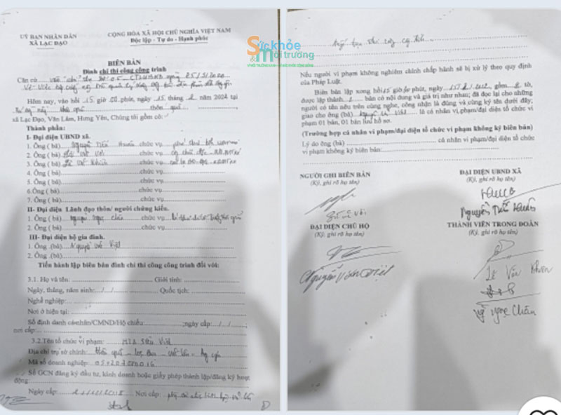 Hưng Y&ecirc;n: Hợp t&aacute;c x&atilde; Si&ecirc;u Việt li&ecirc;n tiếp vi phạm x&acirc;y dựng tr&ecirc;n đất n&ocirc;ng nghiệp t&aacute;c động xấu tới đất đai - m&ocirc;i trường