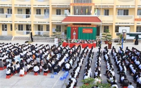 khoang 2000 hoc sinh tai soc trang tham gia tuyen truyen huong nghiep tuyen sinh quan su nam 2023