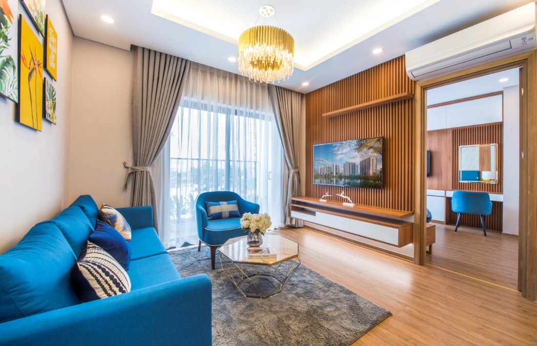 Thỏa sức s&aacute;ng tạo với căn hộ đa năng, 2 ph&ograve;ng ngủ tại Le Grand Jardin