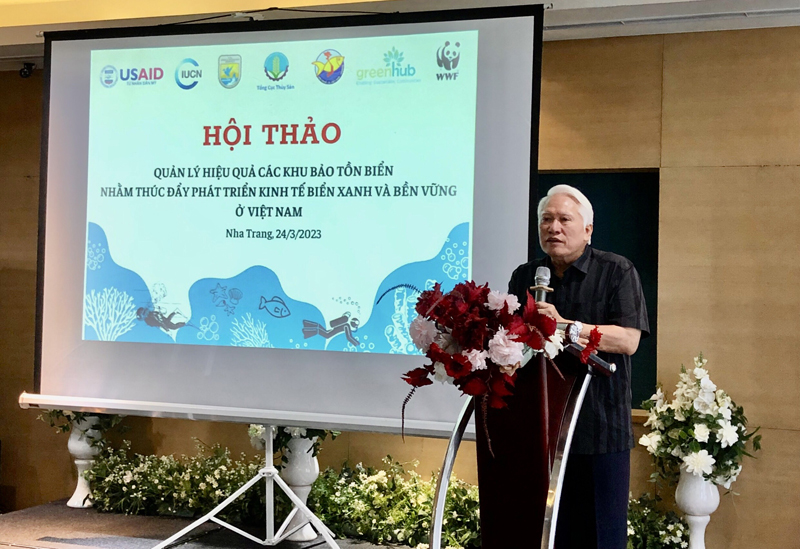 “Quản lý hiệu quả các khu bảo tồn biển nhằm thúc đẩy phát triển kinh tế biển xanh và bền vững ở Việt Nam”
