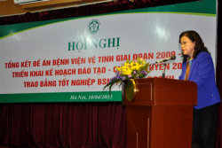 5 nam thuc hien de an benh vien ve tinh 800 ky thuat chuyen sau thuoc 20 linh vuc chuyen khoa duoc chuyen giao cho tren 3000 can bo