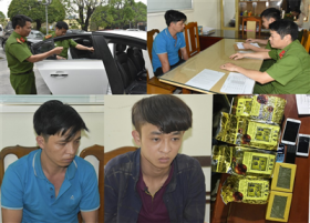 bat giu 2 doi tuong mang 15 ty dong di mua ma tuy