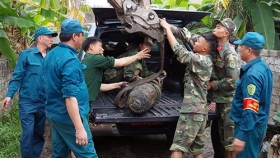 quang ninh di doi thanh cong qua bom 230kg tu thoi chien tranh