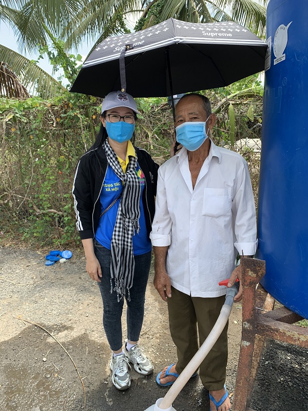 86.000 lít nước sạch đến với người dân vùng hạn mặn tỉnh Bến Tre