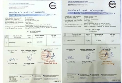 ve viec vien bo thao moc g star va l star original chua chat cam trung tam quacert xac nhan