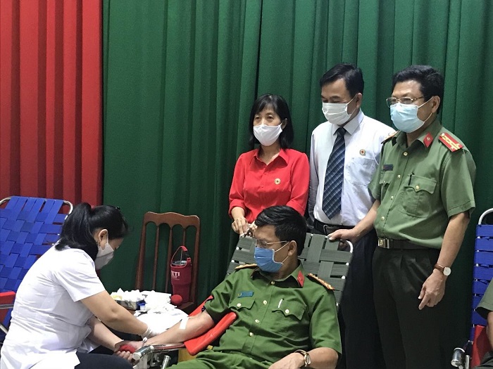 Công an tỉnh Khánh Hòa duy trì hiệu quả mô hình ngân hàng máu sống