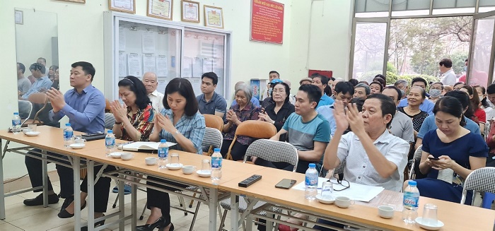 Phường Giang Bi&ecirc;n (quận Long Bi&ecirc;n): Nh&acirc;n d&acirc;n t&iacute;n nhiệm cao đối với người ứng cử đại biểu HĐND quận Long Bi&ecirc;n nhiệm kỳ 2021 - 2026