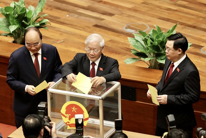 Đồng chí Nguyễn Xuân Phúc được Quốc hội bầu giữ chức Chủ tịch nước