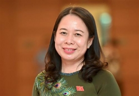 ba vo thi anh xuan duoc bau giu chuc pho chu tich nuoc