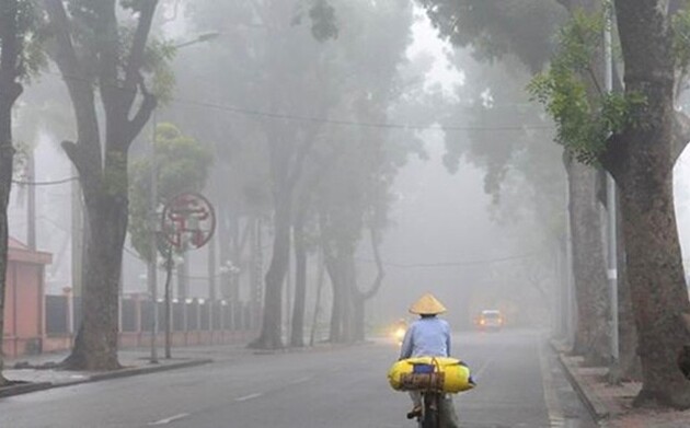 Bắc Bộ nhiệt độ tăng dần, H&agrave; Nội s&aacute;ng c&oacute; mưa nhỏ, mưa ph&ugrave;n