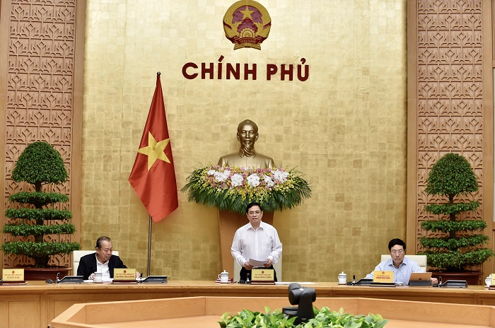 Thủ tướng Phạm Minh Chính chủ trì họp triển khai nhiệm vụ của Chính phủ