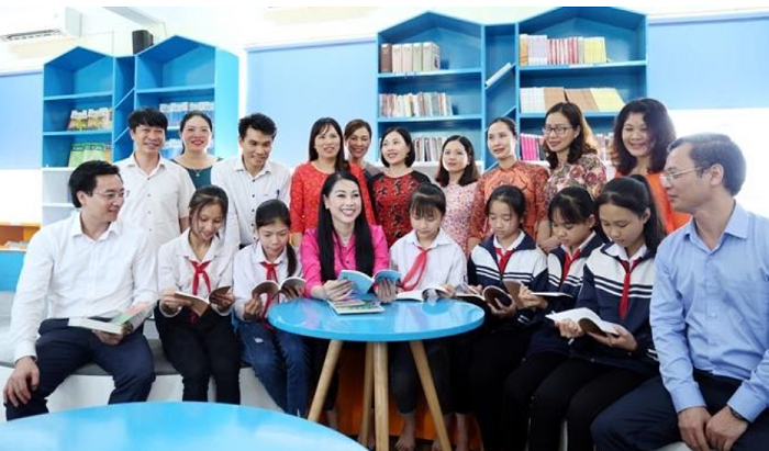 Vĩnh Phúc: Trao tặng sách cho một số trường học