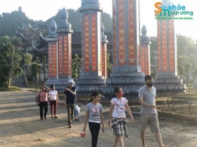 ha nam tam thoi dong cua khu du lich tam chuc